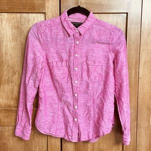 Banana Republic Pink Button Down Shirt